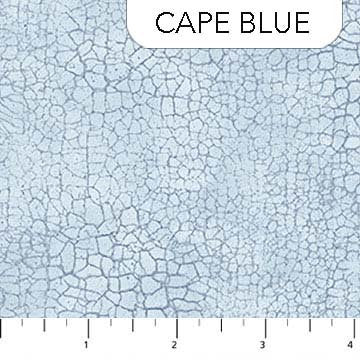 Cape Blue Crackle Fabric - Priced by the Half Yard - Navy Blue - Northcott Fabrics - 100% Cotton - 9045-41