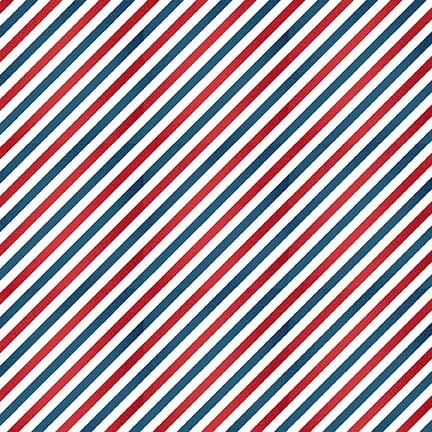 Barber Stripe - Priced by the Half Yard - Hipster by Rodrigo Pontes for Blank Quilting - 3108-88