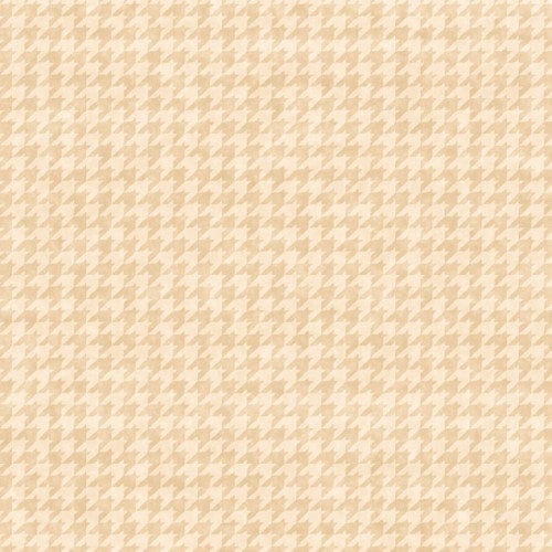 Houndstooth Tan - Priced by the Half Yard - Houndstooth Basics by Leanne Anderson for Henry Glass Fabrics - 8624-44