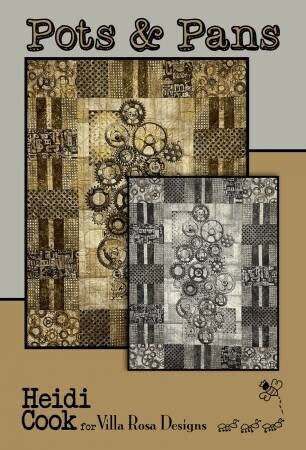 Pots and Pans Quilt Pattern - Postcard Pattern - Molly Cook for Villa Rosa Designs - VRDMC101