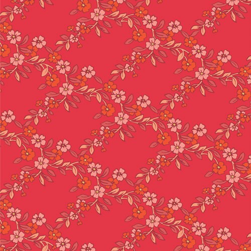 Charming Arbor Hibiscus - Priced by the Half Yard - The Flower Fields by Maureen Cracknell for Art Gallery Fabrics - FLF85908