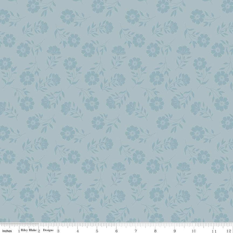 American Beauty Tonal in Storm - Priced by the Half Yard - Dani Mogstad for Riley Blake Designs - C14444-Storm