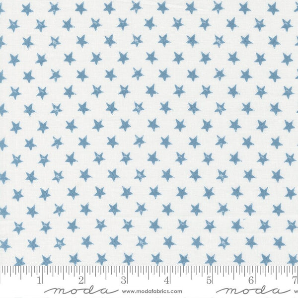 Star Spangled Stars Cloud Sky - Priced by the 1/2 Yard - Old Glory by Lella Boutique for Moda Fabrics - 5204 22