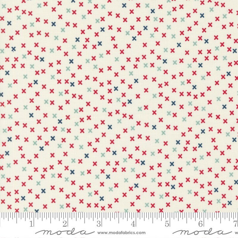 Sweetwater Vintage X Cream - Priced by the 1/2 Yard - Vintage by Sweetwater for Moda Fabrics - 55657 11