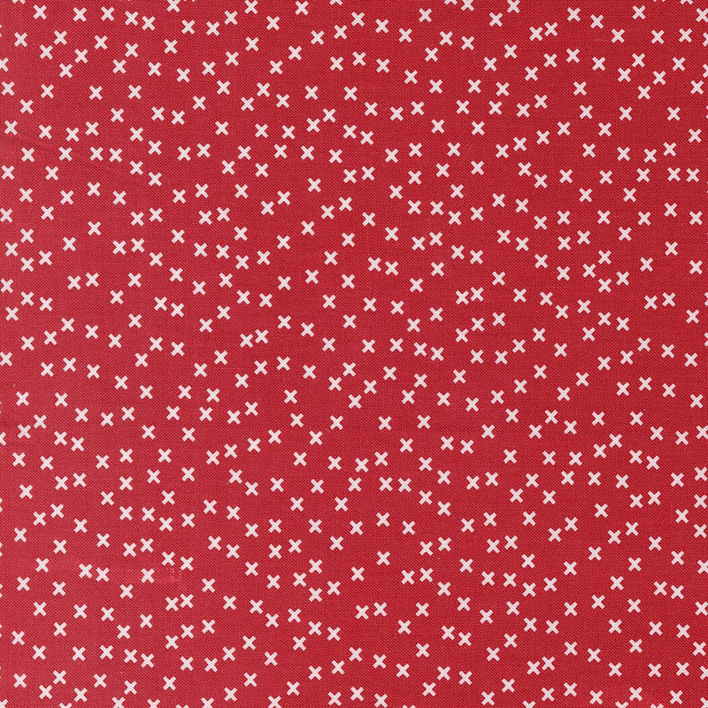 Sweetwater Vintage X Red - Priced by the 1/2 Yard - Vintage by Sweetwater for Moda Fabrics - 55657 12