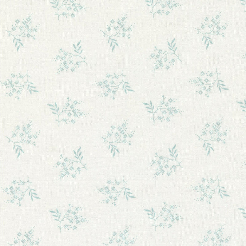 Friendly Flowers, colorway Milk - Priced by the Half Yard - Honeybloom by 3 Sisters for Moda Fabrics - 44347 11