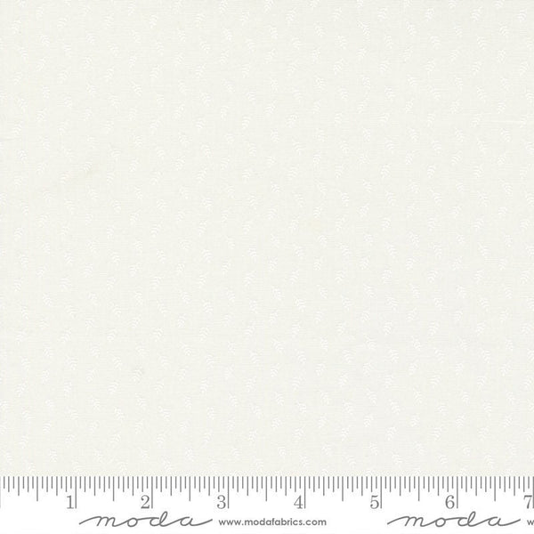 Littlest Leaf, colorway Milk/White - Priced by the Half Yard - Honeybloom by 3 Sisters for Moda Fabrics - 44348 21