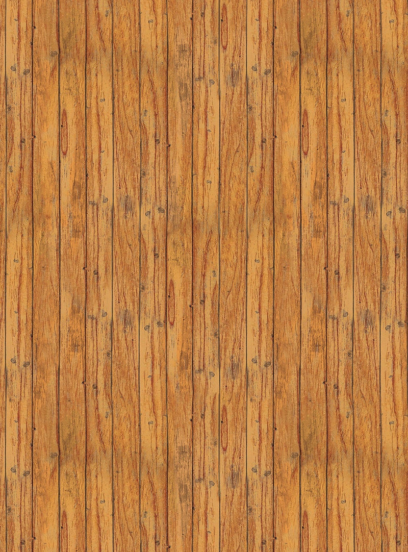 Wood Paneling Maple - Priced by the Half Yard - Live, Love, Camp by Nicole Decamp for Benartex - 14455-73