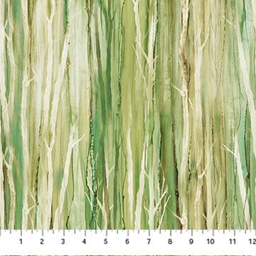 Twig Texture Olive - Priced by the Half Yard - Cedarcrest Falls - Deborah Edwards for Northcott Fabrics - DP26910-74