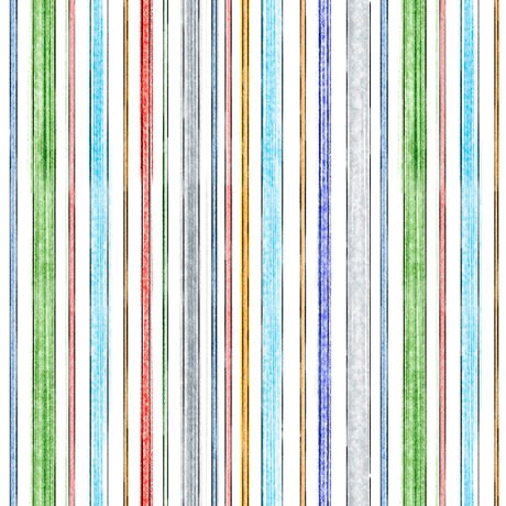 Longhorns Stripe - Priced by the Half Yard - Longhorns by Kathleen McElwaine for QT Fabrics - 28081-X