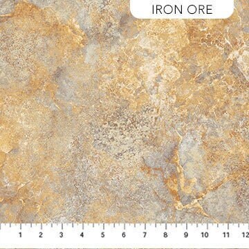 Light Iron Ore Quartz - Priced by the Half Yard - Stonehenge Gradations II - Linda Ludovico Northcott for Fabrics - 26756-360
