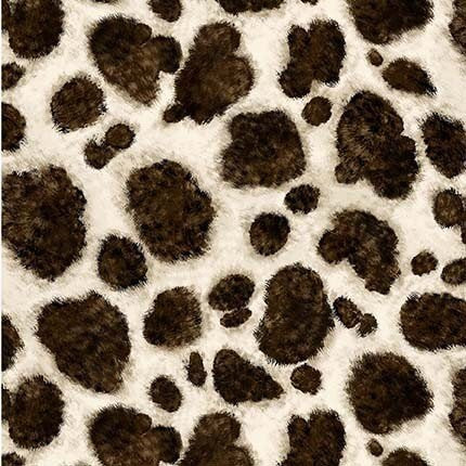Brown Cowhide - Priced by the Half Yard - Happy Trails by Christine Stainbrook for Michael Miller Fabrics - CX11509-BROW