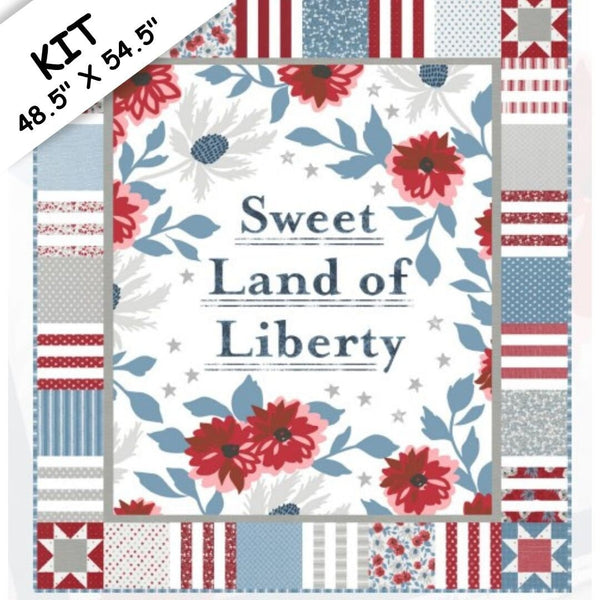 Sweet Land Quilt KIT - 48.5" x 54.5" - Lella Boutique