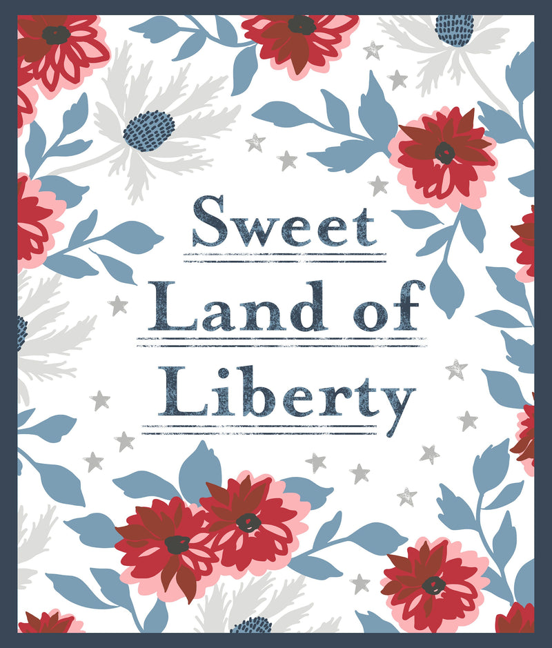 Sweet Land of Liberty Panel 36" x 44" - Old Glory by Lella Boutique for Moda Fabrics - 5207 11