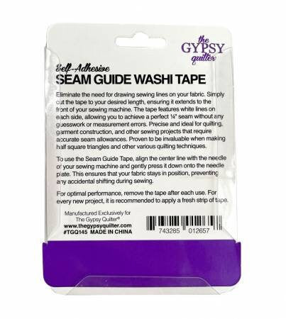 Seam Guide Tape for Sewing Machine - The Gypsy Quilter - TGQ145