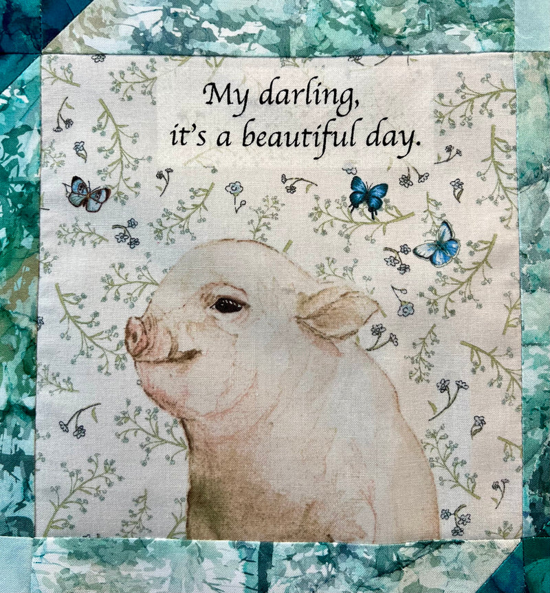 A Beautiful Day Soft Book Quilt KIT 37.5" x 48.5" - Fabric by Dawn Rosengren